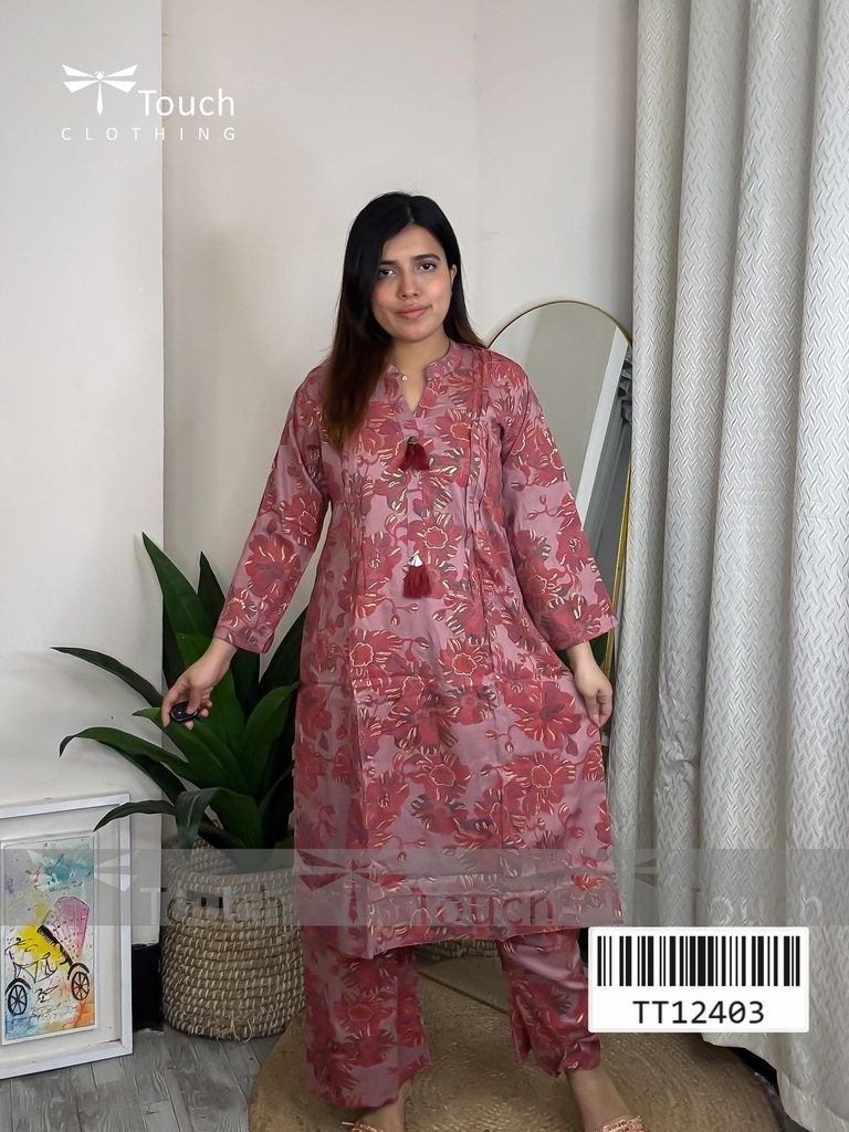 Afsan Two Piece(Floral)