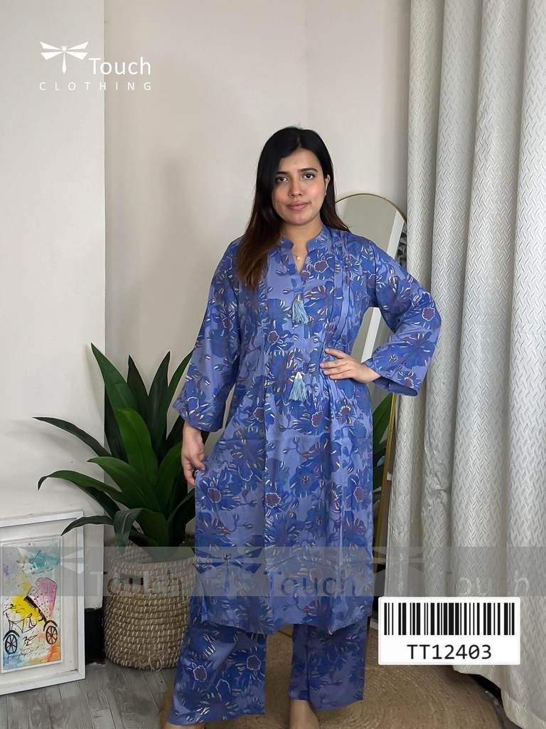 Afsan Two Piece(Floral)