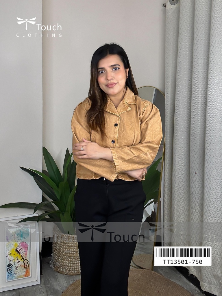 Cropped Denim Jacket