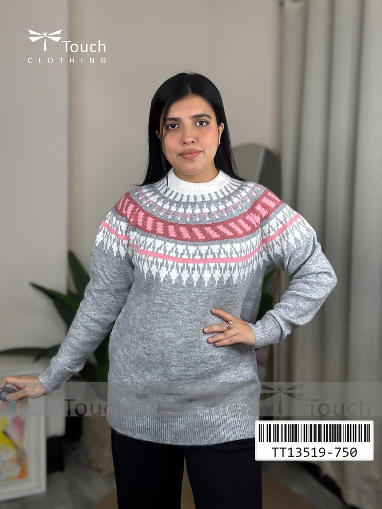 Fair Isle Knit Sweater