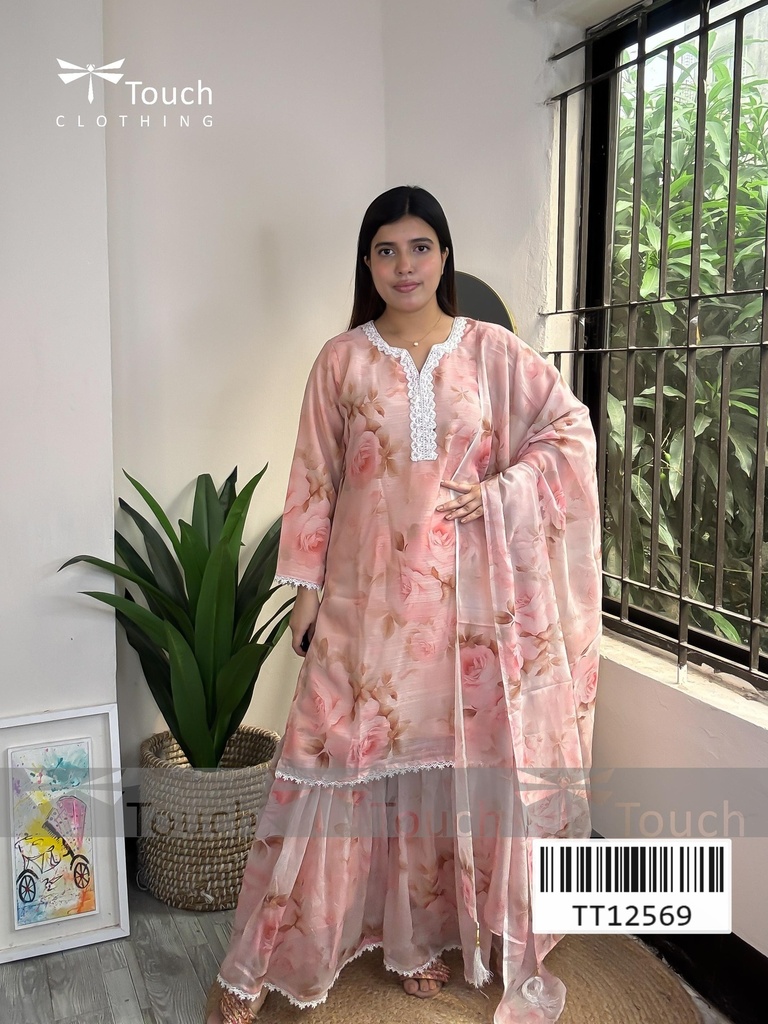 [TT12569] Print Ghara Three Piece