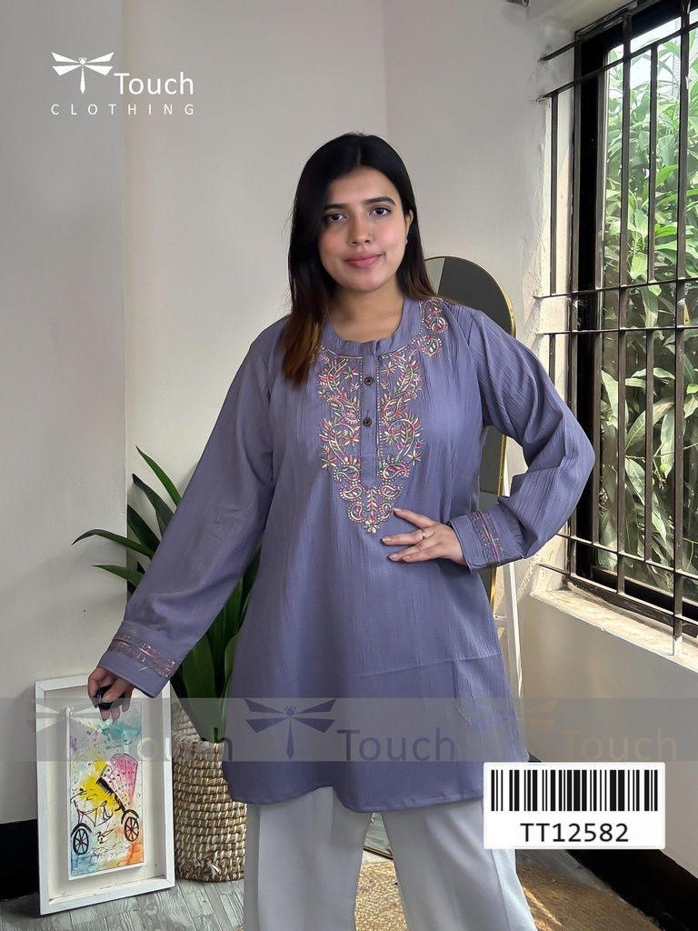 [TT12582] 3 Button Tops